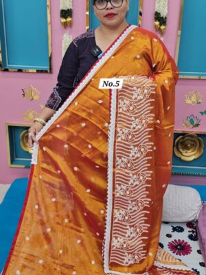 26TH SEP MEGA SALE LIVE – KHADI TISSUE SAREE (NO.5)