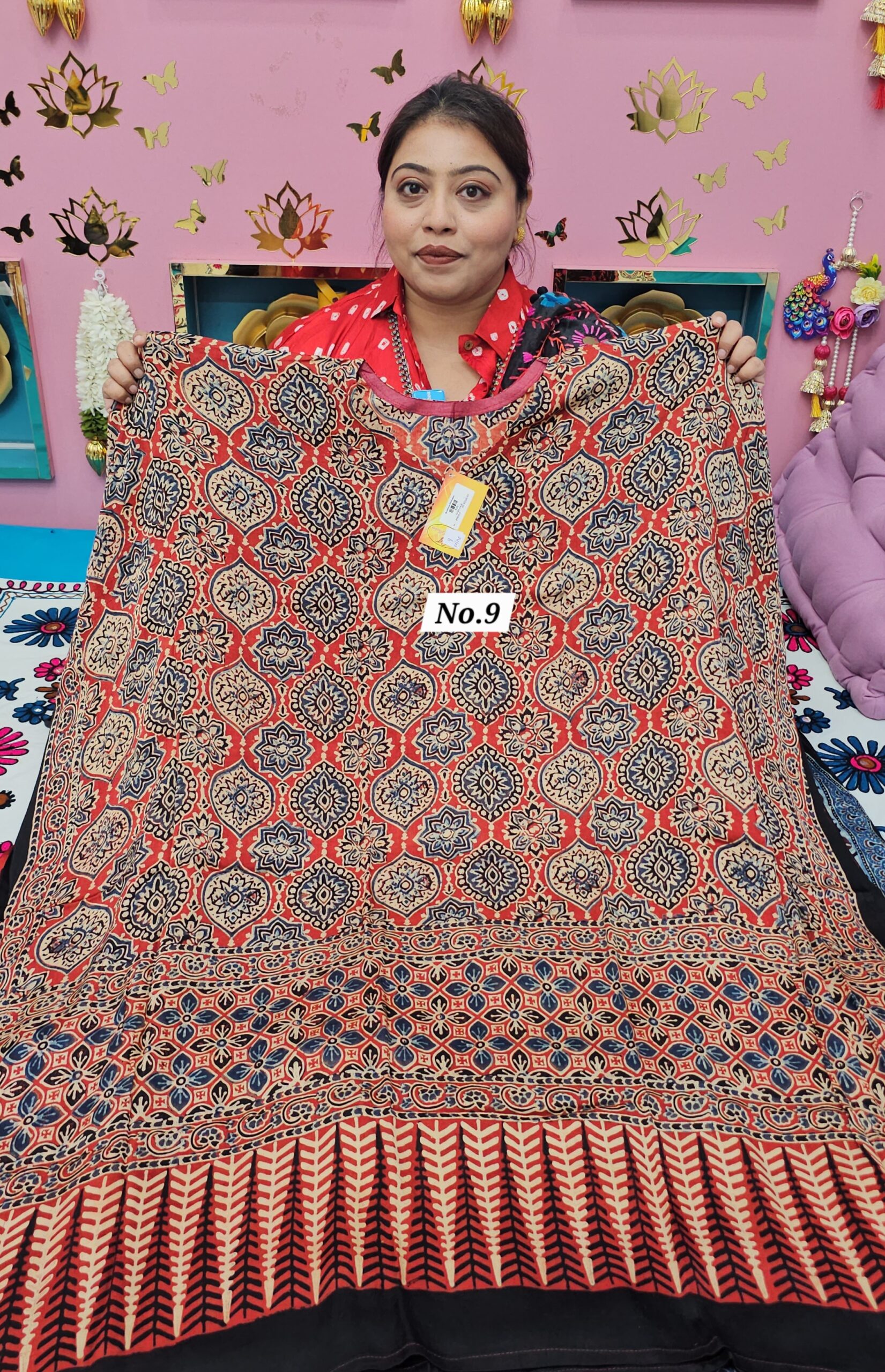 12TH OCT MEGA SALE 2ND LIVE – READY MADE PURE MODAL KAFTAN (NO.9)