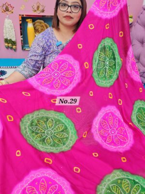 3RD OCT MEGA SALE LIVE – MOSS CHIFFON SAREE (NO.29)
