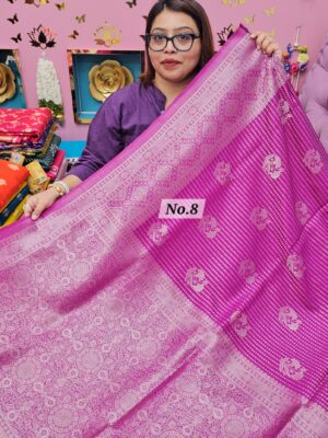 2ND OCT MEGA SALE LIVE – GEORGETT SILK KHADDI SAREE (NO.8)