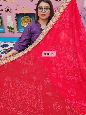 2ND OCT MEGA SALE LIVE – MOSS CHIFFON SAREE (NO.29)