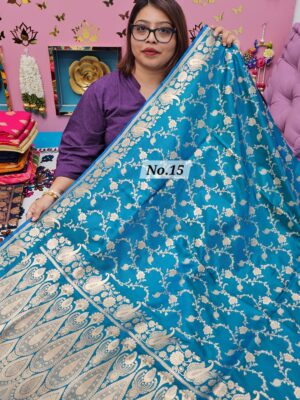 9TH OCT MEGA SALE LIVE - PREMIUM JAQUARD SOFT SAREE (NO.15)
