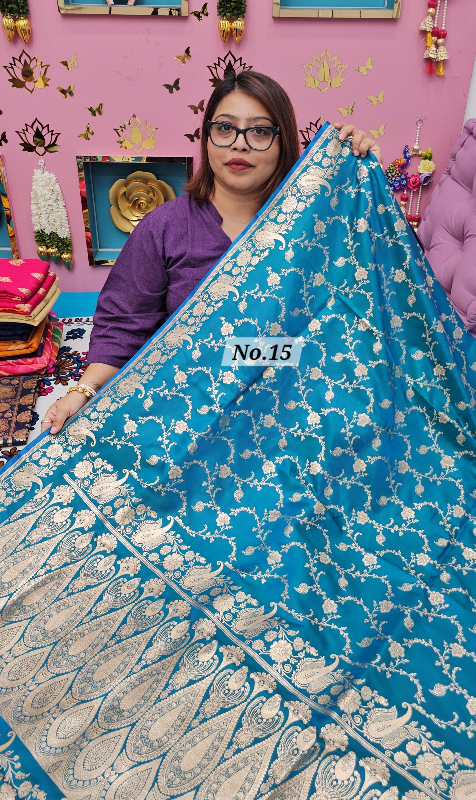 16TH OCT MEGA SALE 2ND LIVE – PREMIUM JAQUARD SOFT SAREE (NO.15)