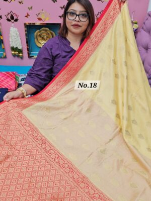 9TH OCT MEGA SALE LIVE - SOFT MATKA TUSSAR SILK SAREE (NO.18)