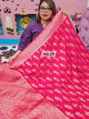 9TH OCT MEGA SALE LIVE - KATAN SOFT BANARSI SAREE (NO.29)