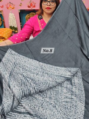 8TH OCT MEGA SALE LIVE – MODAL SHIBORI SAREE (NO.8)