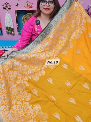 8TH OCT MEGA SALE LIVE – PREMIUM JAQUARD SOFT SAREE (NO.19)