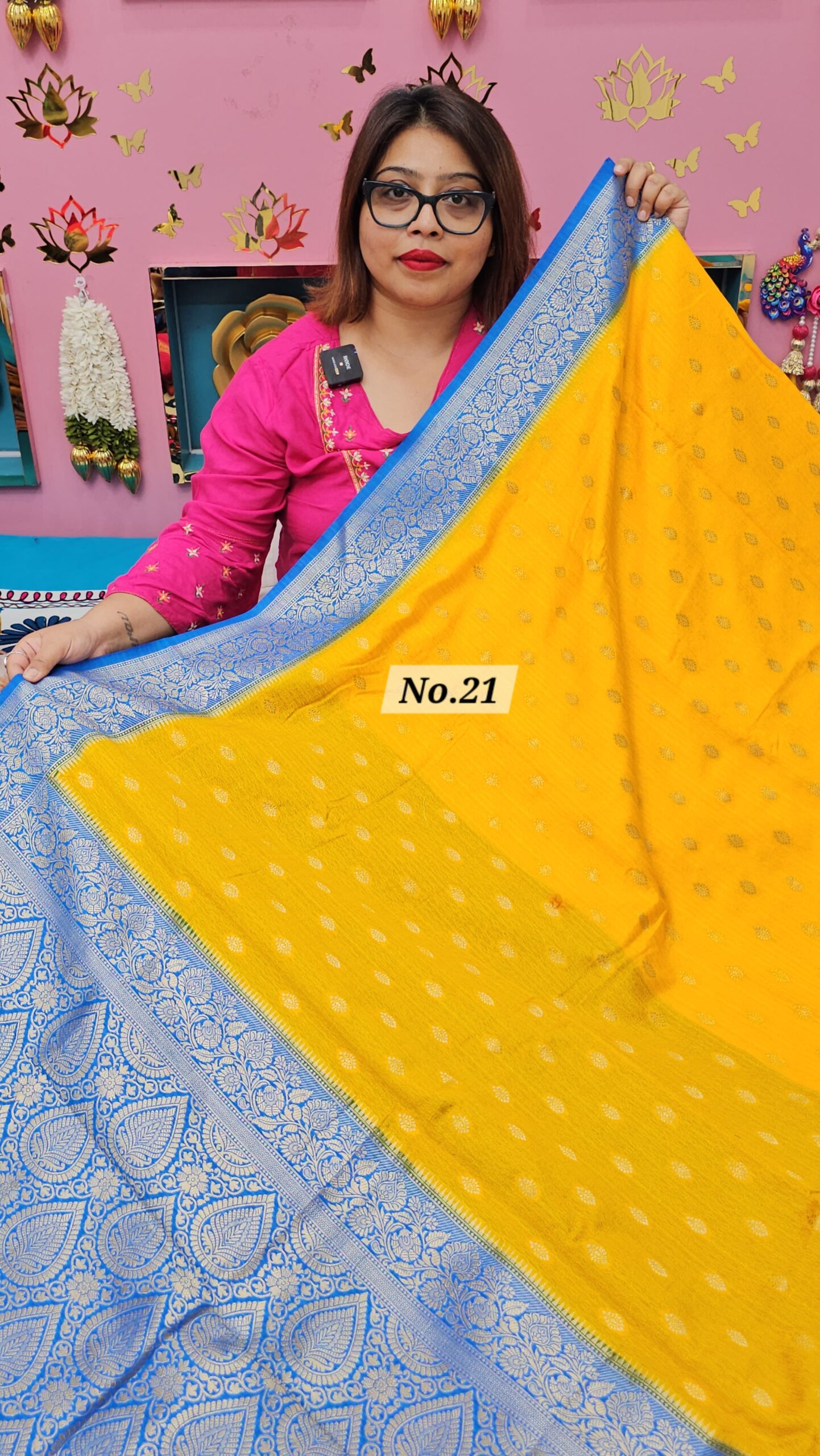 8TH OCT MEGA SALE LIVE – PREMIUM JAQUARD SOFT SAREE (NO.21)