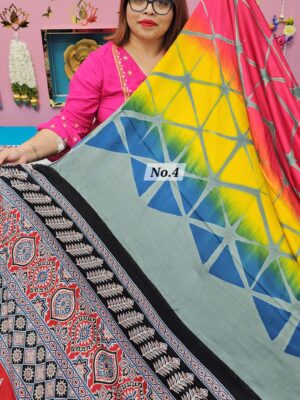 1ST OCT MEGA SALE LIVE – PURE MODAL SILK GLAM SAREE (NO.4)