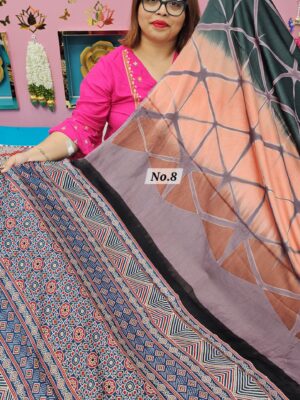 1ST OCT MEGA SALE LIVE – PURE MODAL SILK GLAM SAREE (NO.8)