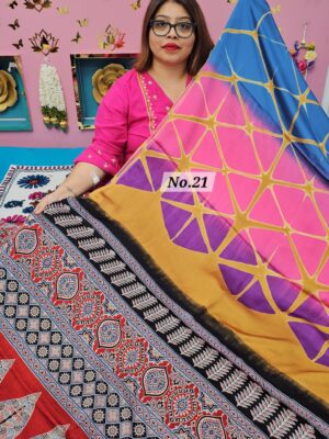 1ST OCT MEGA SALE LIVE – PURE MODAL SILK GLAM SAREE (NO.21)