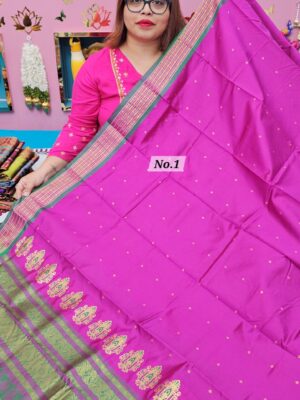 2ND OCT MEGA SALE LIVE – DESIGNER  BOMKAI SOFT SAREE (NO.1)