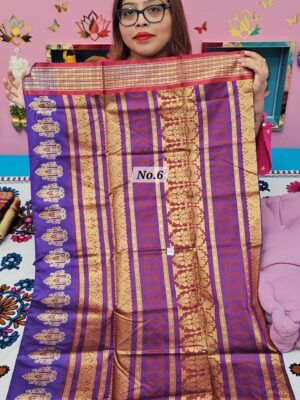 2ND OCT MEGA SALE LIVE – DESIGNER  BOMKAI SOFT SAREE (NO.6)