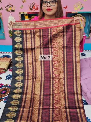 2ND OCT MEGA SALE LIVE – DESIGNER  BOMKAI SOFT SAREE (NO.7)