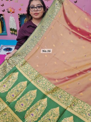 4TH OCT MEGA SALE LIVE – KATAN SOFT BANARSI SAREE (NO.16)
