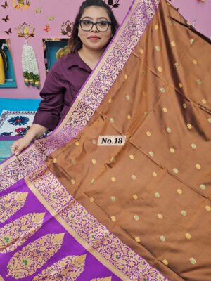 4TH OCT MEGA SALE LIVE – KATAN SOFT BANARSI SAREE (NO.18)