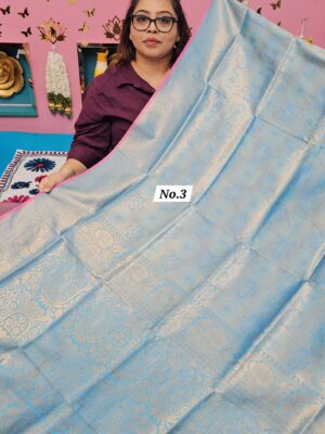 5TH OCT MEGA SALE  2ND LIVE –  MOSS SILK SAREE (NO.3)