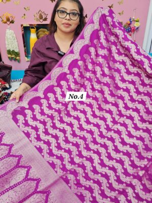 5TH OCT MEGA SALE LIVE – RUSSIAN CREPE MODAL SILK SAREE (NO.4)