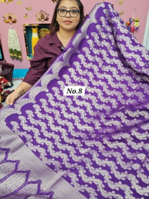 17TH OCT MEGA SALE LIVE – RUSSIAN CREPE MODAL SILK SAREE (NO.8)