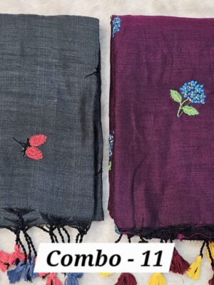 10TH OCT MEGA SALE LIVE – HANDLOOM SAREE COMBO-11