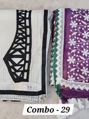 10TH OCT MEGA SALE LIVE – HANDLOOM SAREE COMBO-29