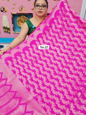 6TH OCT MEGA SALE LIVE – RUSSIAN CREPE MODAL SILK SAREE (NO.22)