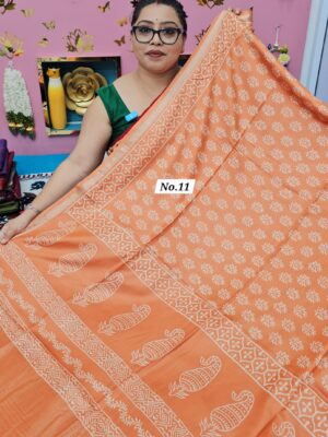 7TH OCT MEGA SALE LIVE – MODAL MASLIN SILK SAREE (NO.11)