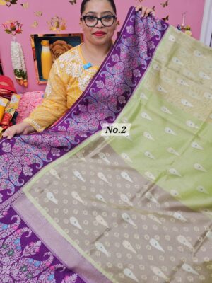11TH OCT MEGA SALE LIVE – GEORGETT SILK KHADDI SAREE (NO.2)