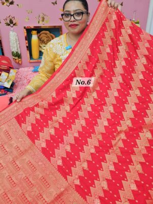 11TH OCT MEGA SALE LIVE – GEORGETT SILK KHADDI SAREE (NO.6)