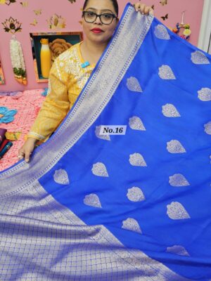 11TH OCT MEGA SALE LIVE – SEMI TUSSAR INDIAN SILK SAREE (NO.16)