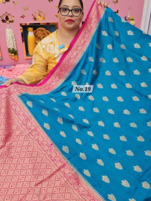 11TH OCT MEGA SALE LIVE – SOFT MATKA TUSSAR SILK SAREE (NO.19)