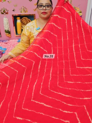 11TH OCT MEGA SALE LIVE – MOSS CHIFFON SAREE (NO.31)
