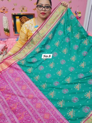 10TH OCT MEGA SALE LIVE – PATOLA SOFT SILK SAREE (NO.8)