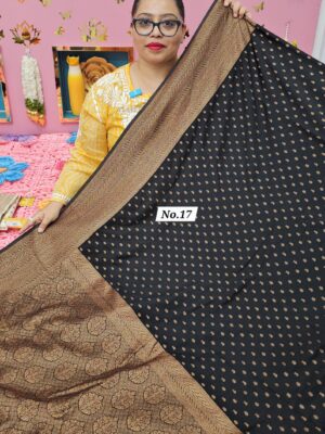 10TH OCT MEGA SALE LIVE – GEORGETT KHADDI SAREE (NO.17)