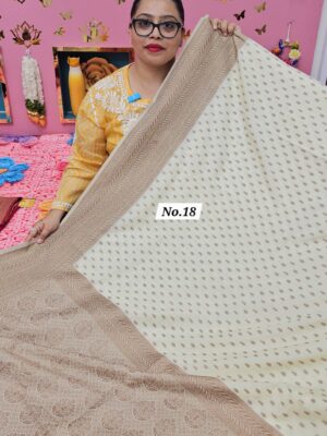 10TH OCT MEGA SALE LIVE – GEORGETT KHADDI SAREE (NO.18)