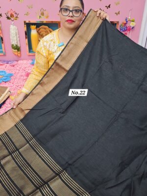 10TH OCT MEGA SALE LIVE – HANDLOOM LINEN SILK COTTON SAREE (NO.22)