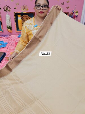 10TH OCT MEGA SALE LIVE – HANDLOOM LINEN SILK COTTON SAREE (NO.23)