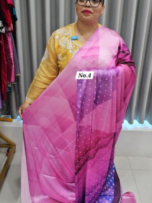 11TH OCT MEGA SALE LIVE – SATIN CREPE SILK SAREE (NO.4)