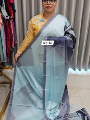 11TH OCT MEGA SALE LIVE – SATIN CREPE SILK SAREE (NO.16)