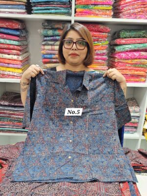 19TH OCT MEGA SALE LIVE - READY MADE COTTON SHIRT {SIZE-42} (NO.5)