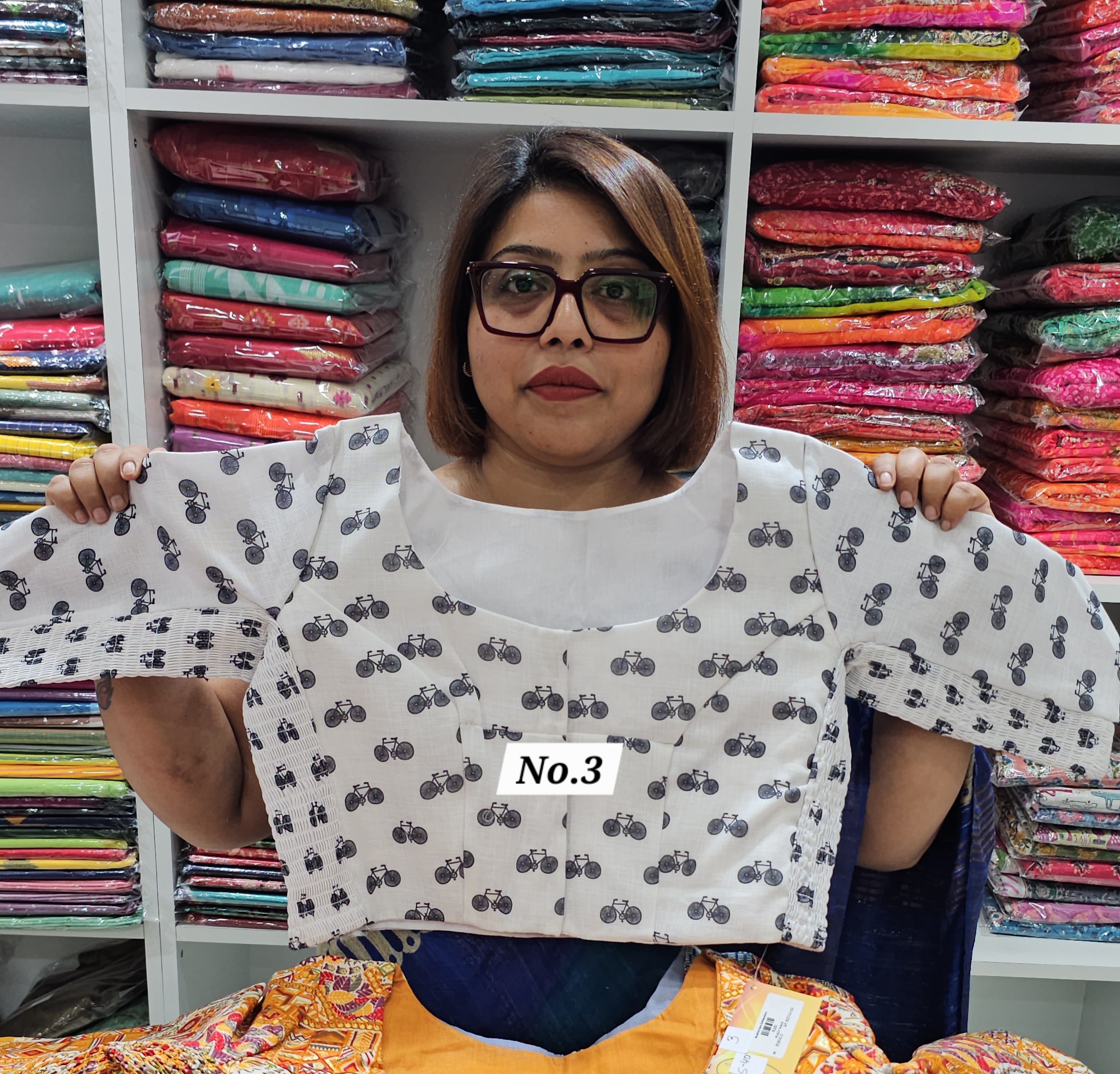 21ST OCT MEGA SALE LIVE – READY MADE STRETCHABLE BLOUSE {UP TO SIZE 40 TO 42} (NO.3)