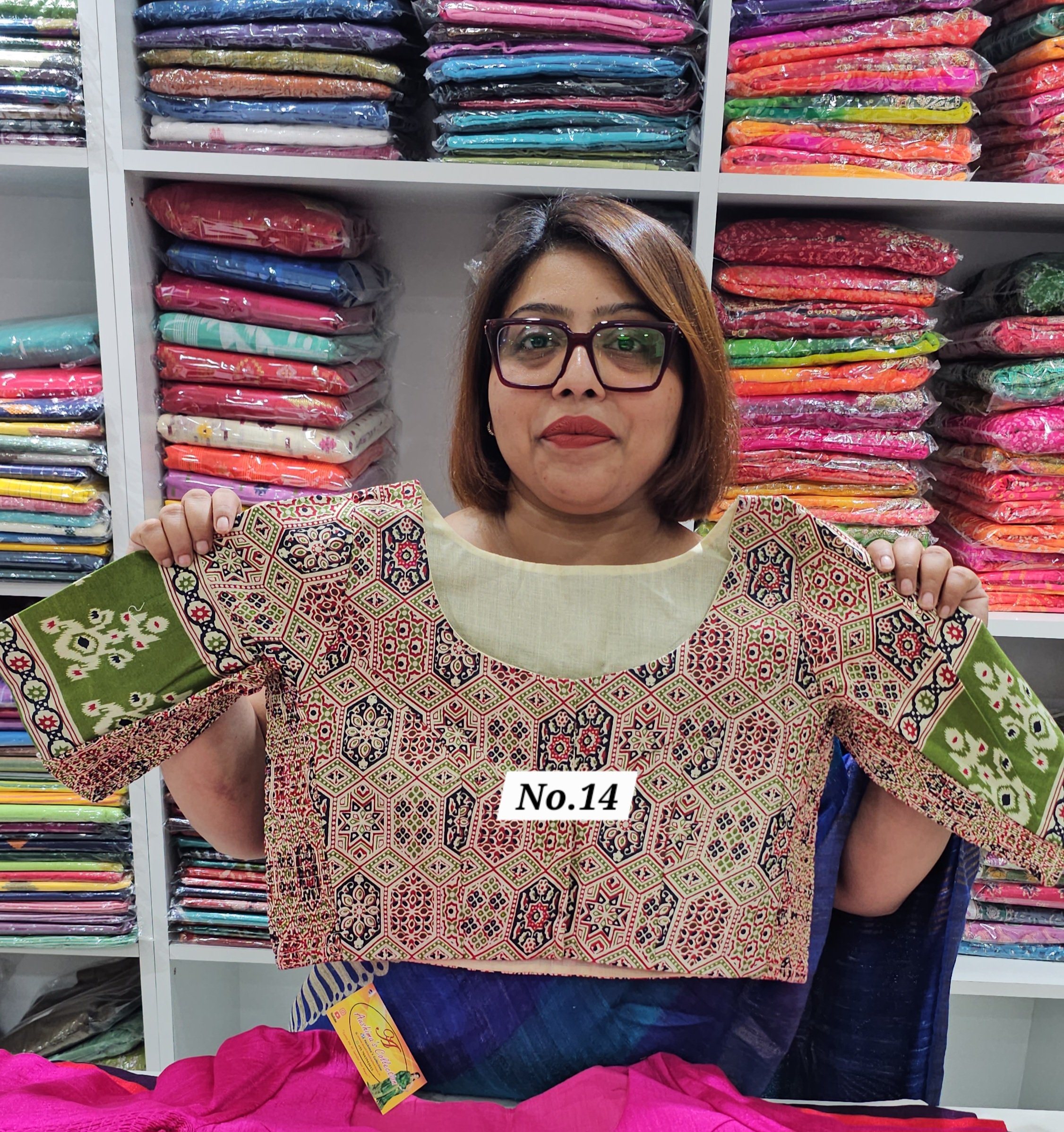 21ST OCT MEGA SALE LIVE – READY MADE STRETCHABLE BLOUSE {UP TO SIZE 40 TO 42} (NO.14)