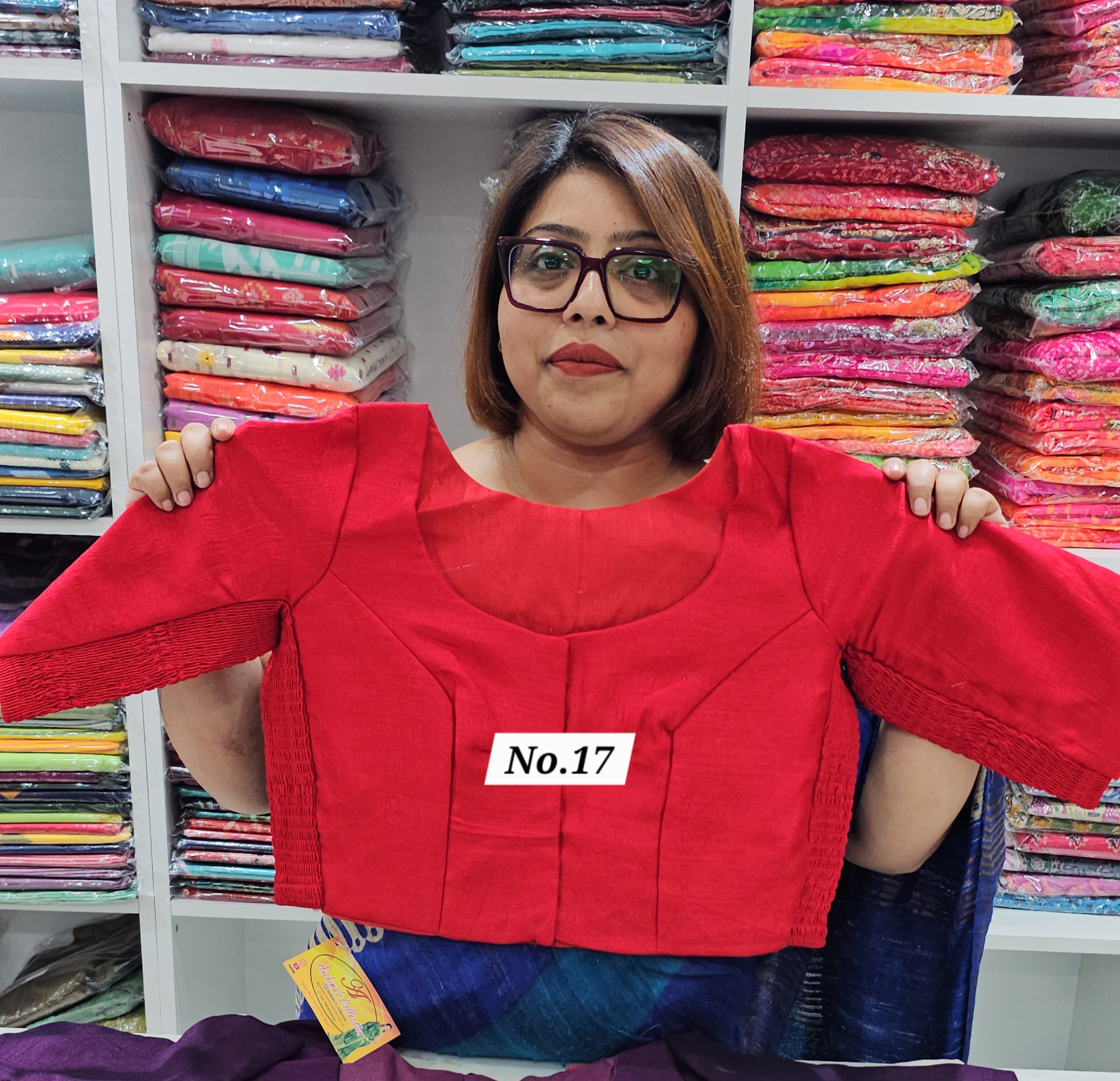 21ST OCT MEGA SALE LIVE – READY MADE STRETCHABLE BLOUSE {UP TO SIZE 40 TO 42} (NO.17)