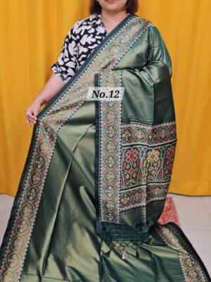 12TH OCT MEGA SALE LIVE – PATOLA SOFT SILK SAREE (NO.12)