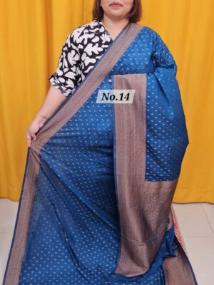 12TH OCT MEGA SALE LIVE – GEORGETTE KHADDI SAREE (NO.14)