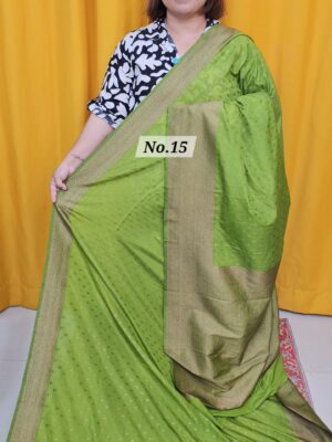 12TH OCT MEGA SALE LIVE – GEORGETTE KHADDI SAREE (NO.15)