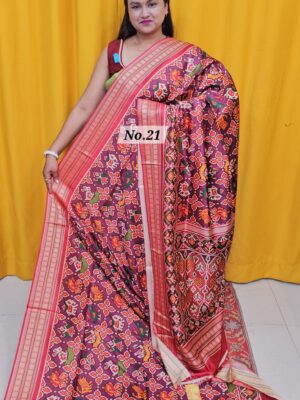 15TH OCT MEGA SALE LIVE – PATOLA SOFT SILK SAREE (NO.21)