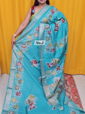 21ST OCT MEGA SALE LIVE –  BATIQ MAHESWARI SILK SAREE (NO.2)