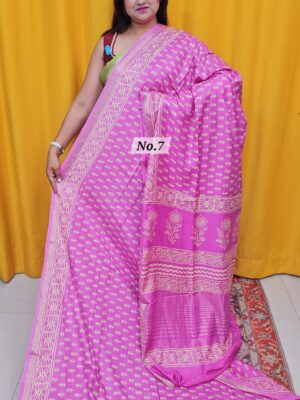 11TH OCT MEGA SALE LIVE – MODAL MASLIN SILK SAREE (NO.7)