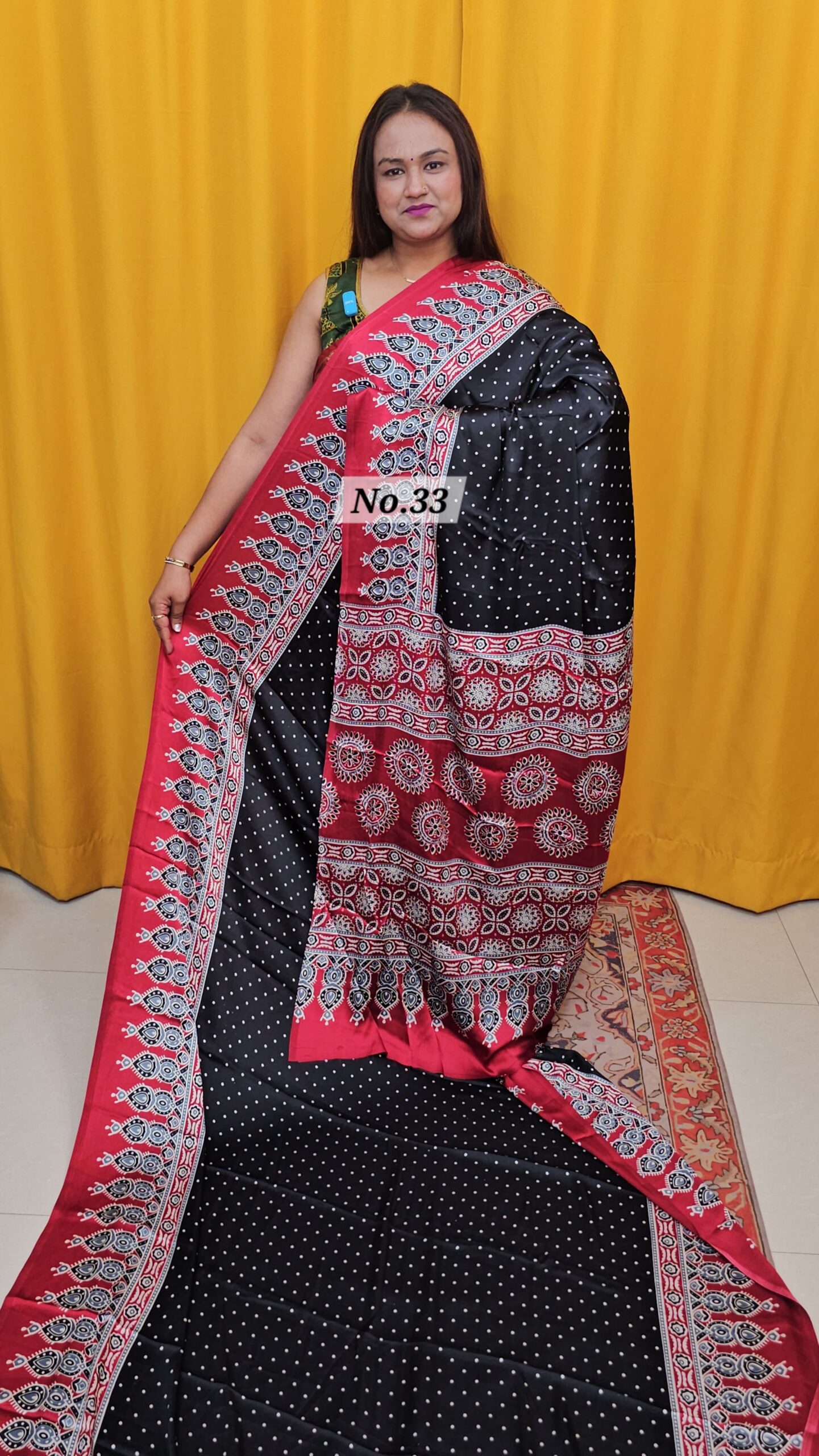 24TH OCT MEGA SALE LIVE – CREPE SILK SAREE (NO.33)